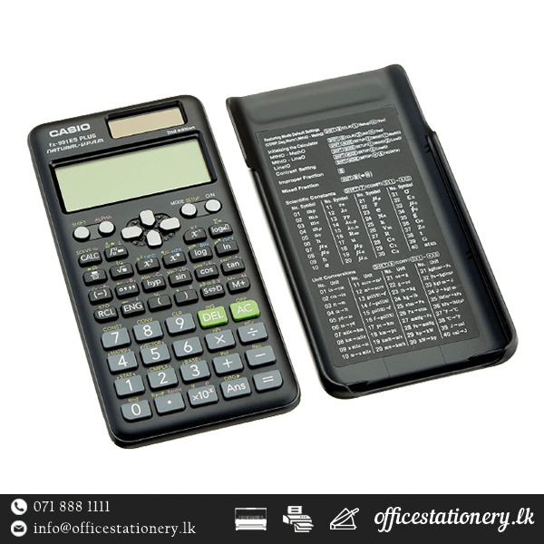 Score Big Savings: Where to Find Best Casio Scientific Calculator Prices in Sri Lanka! 5 Casio Fx991ES Plus 2nd Edition Non Programmable Scientific Calculator