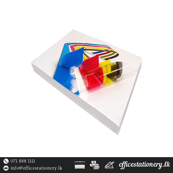 A4 Transparent Sticker Sheet inkjet