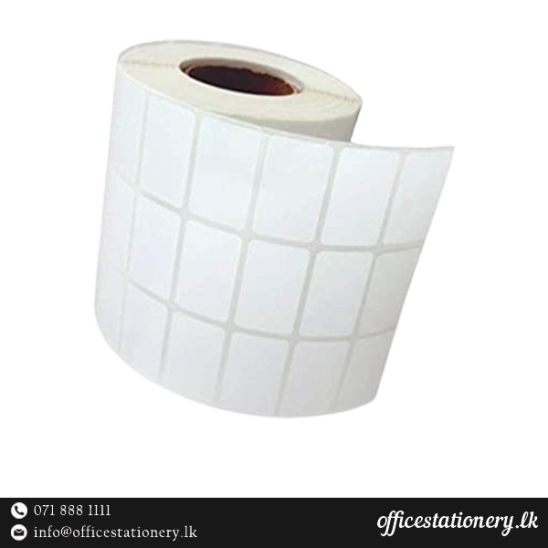 Barcode Label Sticker Roll 33mmx21mm 3up