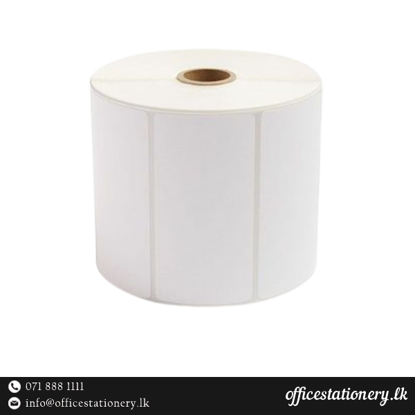 Barcode Label Sticker Roll 50mmx25mm 1up
