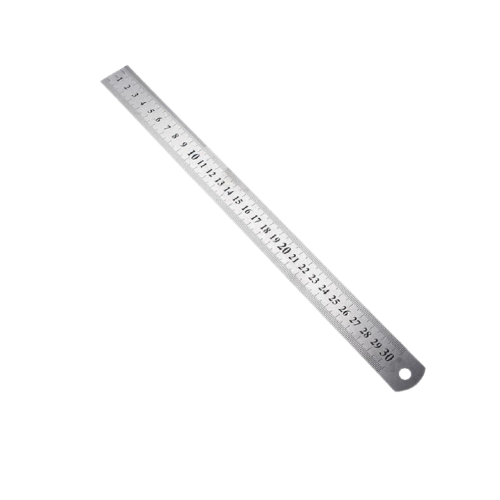 ELSOON STAINLESS STEEL RULER LS12 30CM 12IN