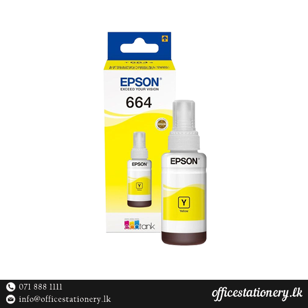 Epson 664 Yellow Ink