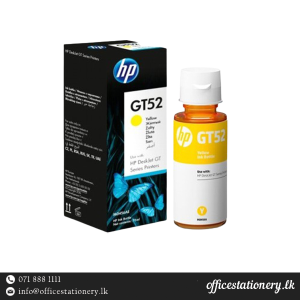 Hp GT52 Yellow Ink