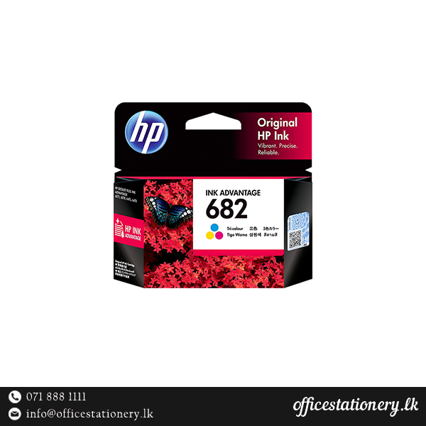 HP 682 Tri Color Ink Cartridge Original