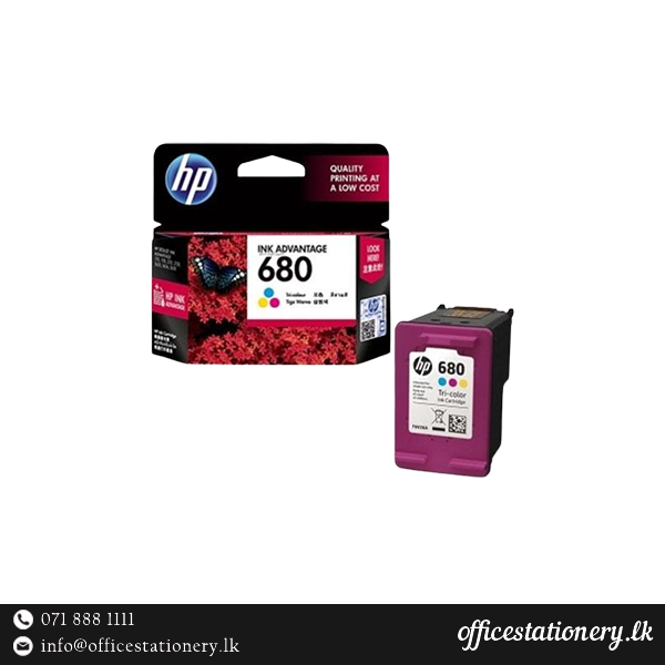 HP 680 Tri Colour Cartridge