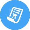 office stationery - 611.9 orders icon iconbunny