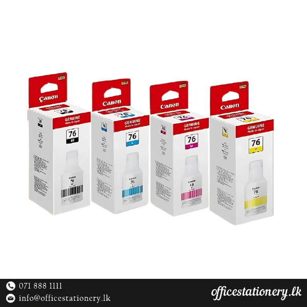 Canon 76 Genuine Ink Bottle pack